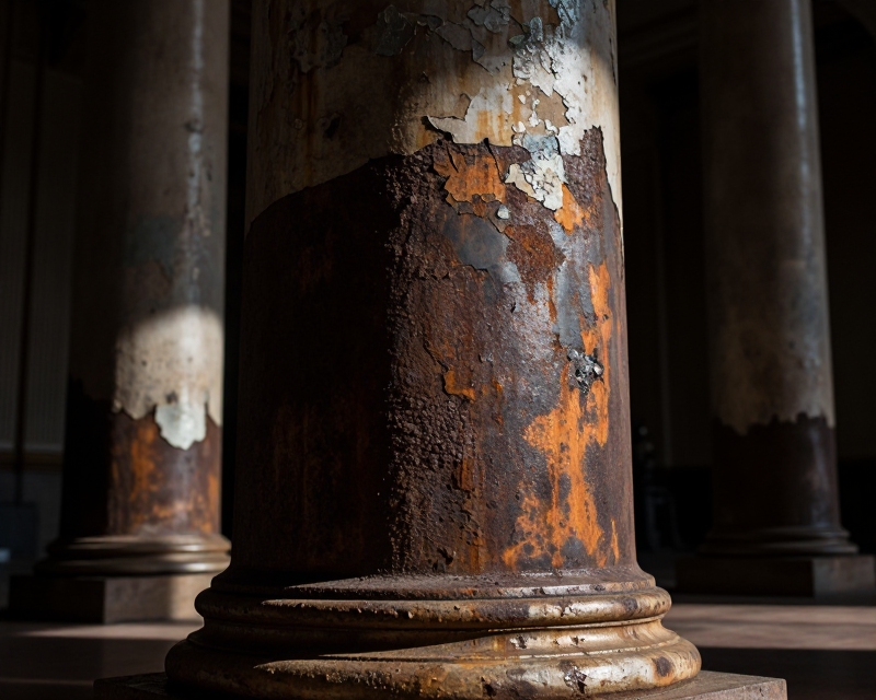 Decaying Kennedy Center Column