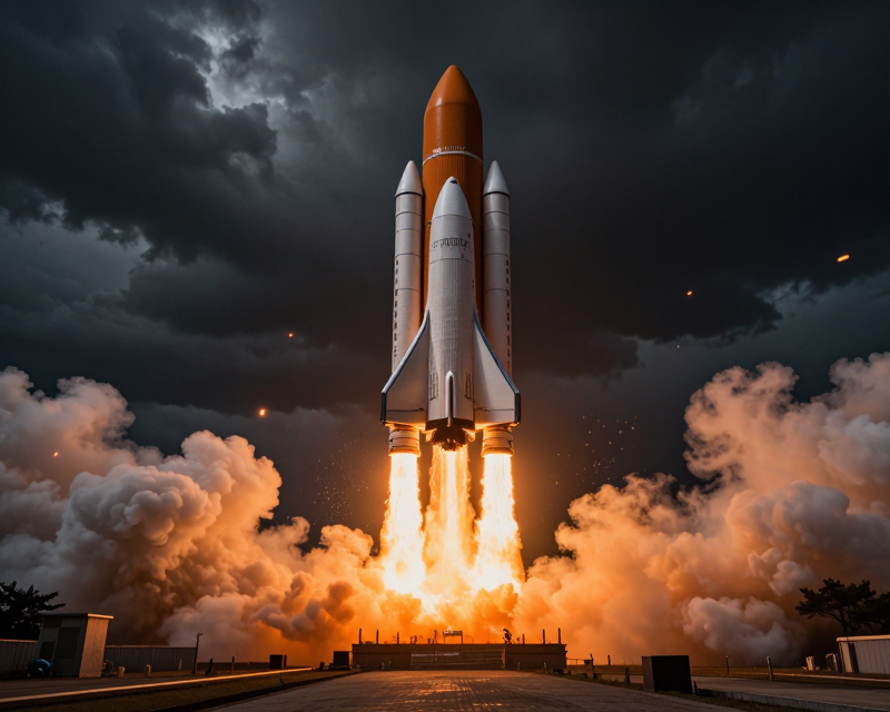 Nuri Rocket Ascent