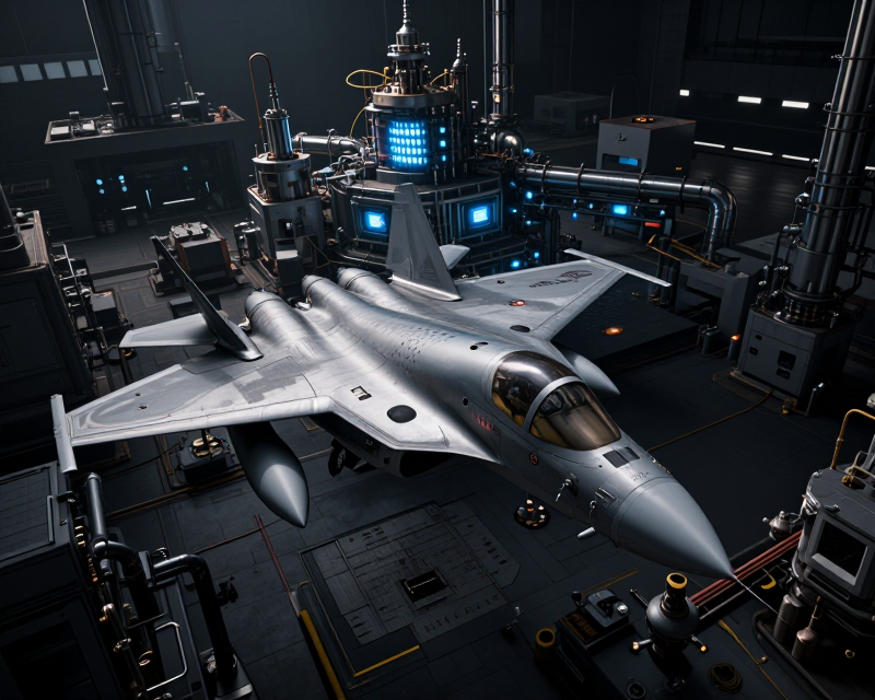 Cinematic tension between military and industry