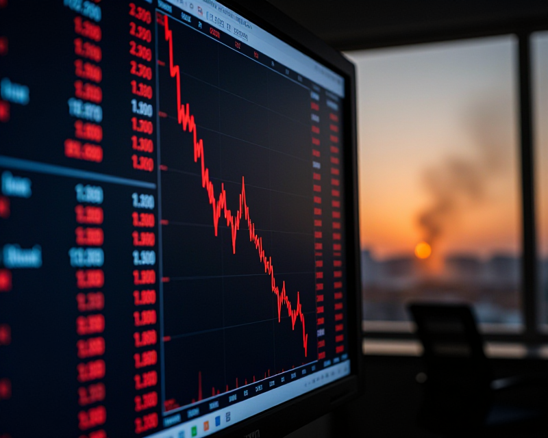 Stock Market Crash and Middle East Tension