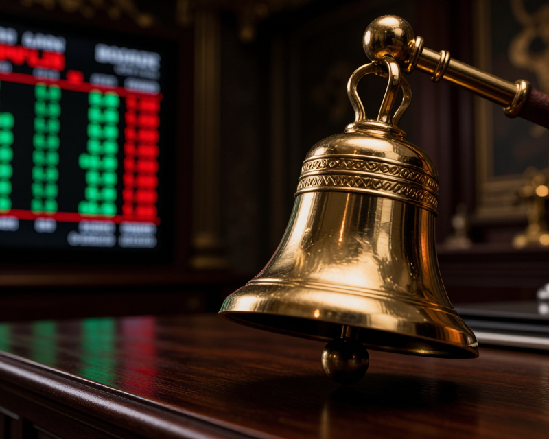 Symbolic Stock Market Bell
