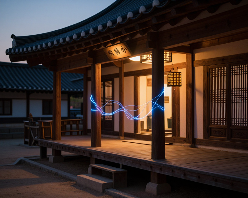 Diplomatic meeting atmosphere in Andong