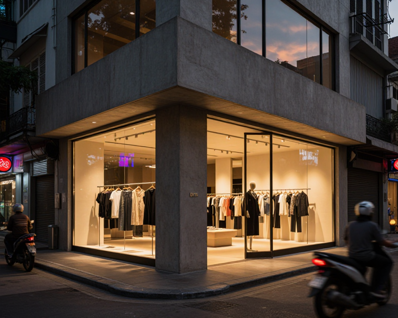 Modern Fashion Boutique in Vietnam