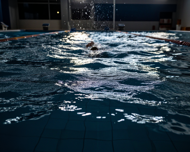 Cinematic Swimming Arena