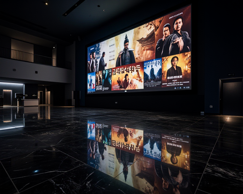 Cinematic Korean Cinema Atmosphere