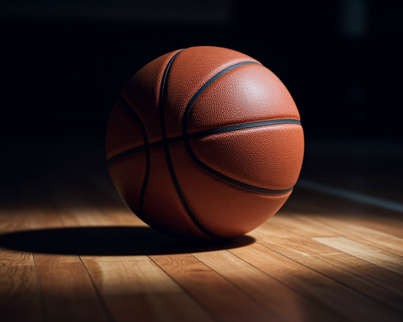 Dramatic Basketball Court